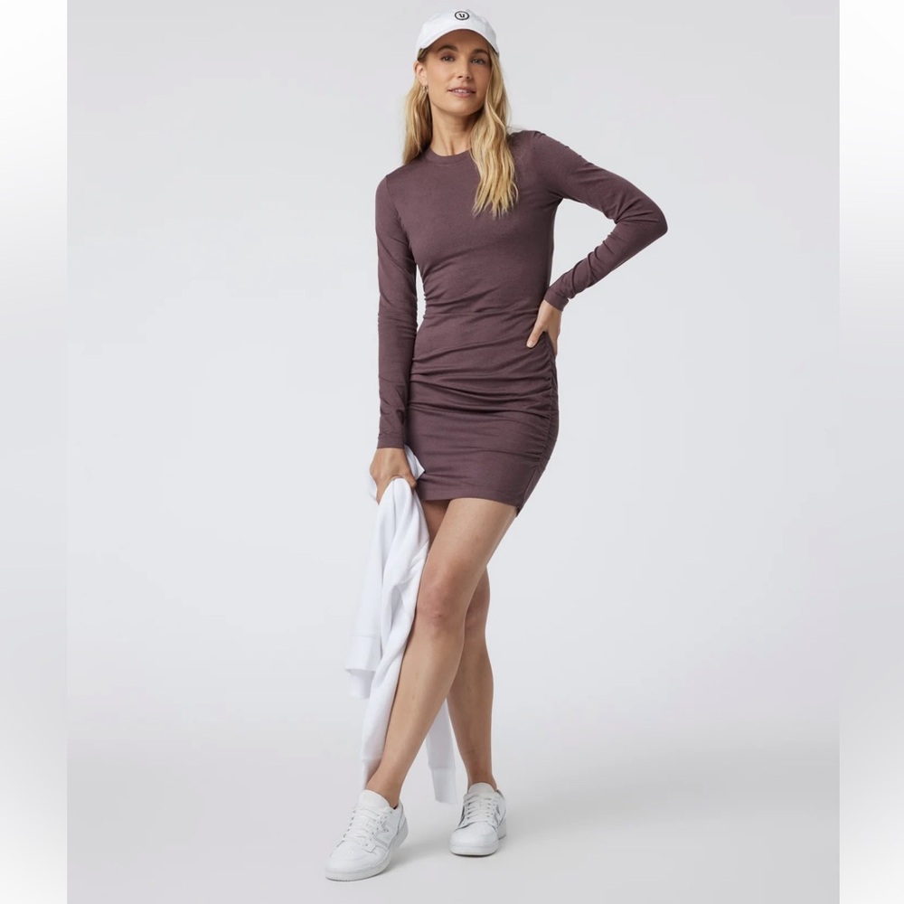 Vuori Long Sleeve Halo Essential Dress